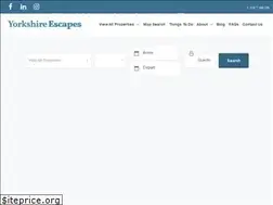 Sites similar to yorkshireescapes.co.uk