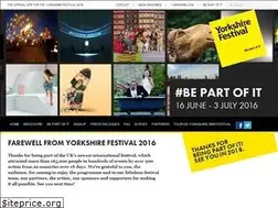 Sites similar to yorkshirefestival.co.uk
