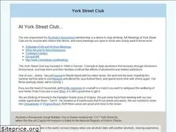 Sites similar to yorkstreetclub.com