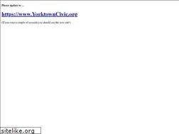 Sites similar to yorktowncivic.com