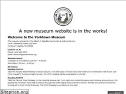 Sites similar to yorktownmuseum.org