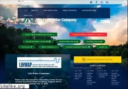 Sites similar to yorkwater.com