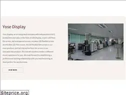 Sites similar to yosedisplay.com