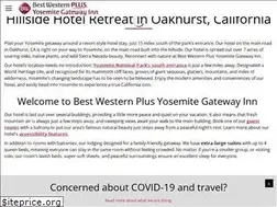 Sites similar to yosemitegatewayinn.com