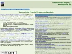 Sites similar to yosemitewest.org