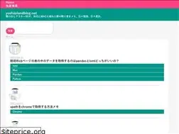 Sites similar to yoshiislandblog.net