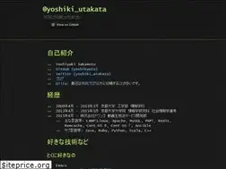 Sites similar to yoshikyoto.github.io