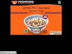 Sites similar to yoshinoya.co.id