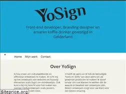 Sites similar to yosign.nl