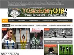Sites similar to yosisedefutbol.com