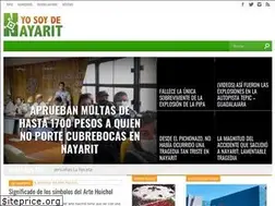 Sites similar to yosoydenayarit.com