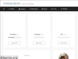 Sites similar to yosukeblog.net