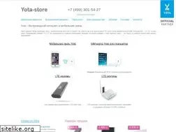 Sites similar to yota-store.ru