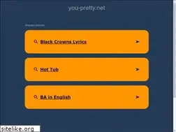 Sites similar to you-pretty.net