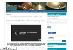 Sites similar to youarelaw.org