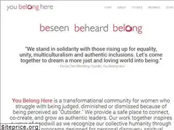 Sites similar to youbelonghere.io
