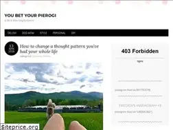 Sites similar to youbetyourpierogis.com