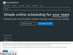 Sites similar to youcanbookme.com
