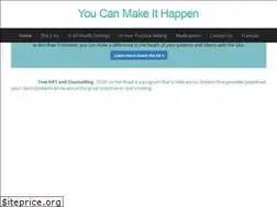 Sites similar to youcanmakeithappen.ca