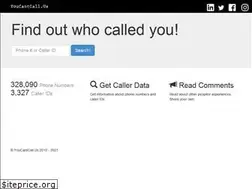 Sites similar to youcantcallus.com