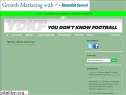 Sites similar to youdontknowfootball.com