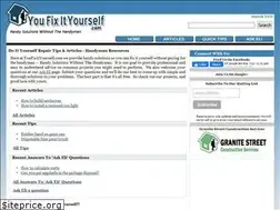 Sites similar to youfixityourself.com