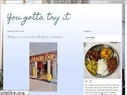 Sites similar to yougottatryit.in