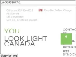 Sites similar to youlooklight.ca