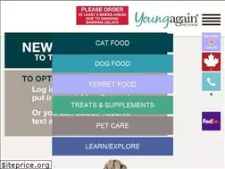 Sites similar to youngagainpetfood.com