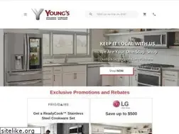 Sites similar to youngappliance.com