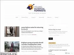 Sites similar to youngmormonfeminists.org