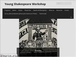 Sites similar to youngshakespeare.org
