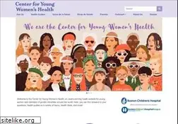 Sites similar to youngwomenshealth.org