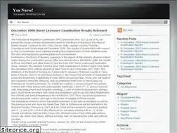 Sites similar to younurse.wordpress.com