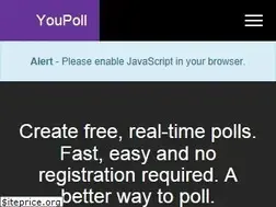 Sites similar to youpoll.me