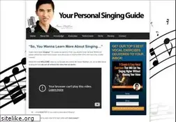 Sites similar to your-personal-singing-guide.com