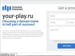 Sites similar to your-play.ru