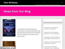 Sites similar to your99status.com