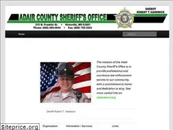 Sites similar to youradaircountysheriff.com