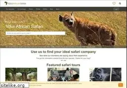 Sites similar to yourafricansafari.com