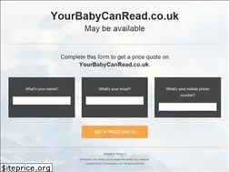 Sites similar to yourbabycanread.co.uk