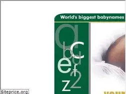Sites similar to yourbabysname.com
