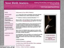 Sites similar to yourbirthmatters.info