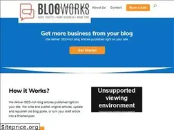 Sites similar to yourblogworks.com