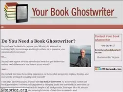 Sites similar to yourbookghostwriter.com