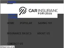 Sites similar to yourcarinsuranceforless.com