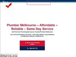 Sites similar to yourchoiceplumbers.com.au