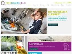 Sites similar to yourcleanerhome.co.uk