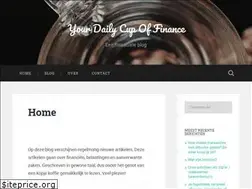 Sites similar to yourdailycupoffinance.nl
