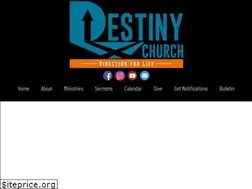 Sites similar to yourdestinychurch.org